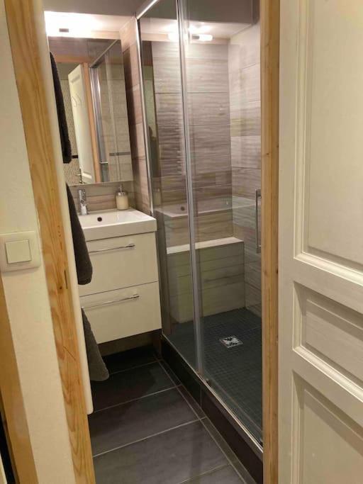 La Marmotte: Vue Mont Blanc, Terrasse, Parking Appartement Combloux Buitenkant foto